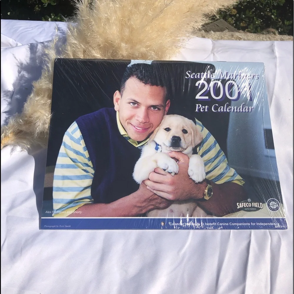 🆕 2001 Seattle Mariners Calendar w/HOF EDGAR MARTINEZ +more